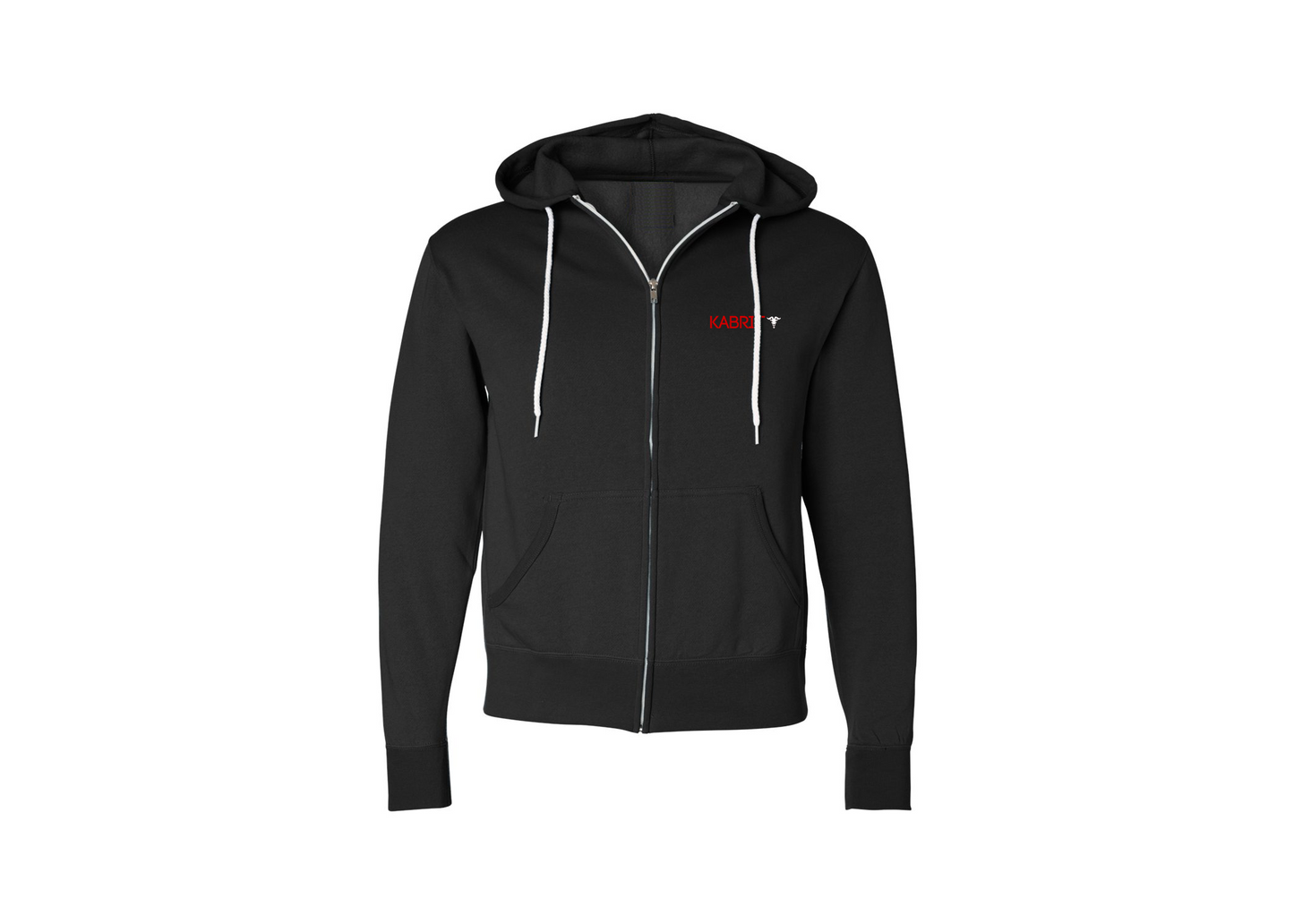 KABRIT Classic Minimalist Zip-up Hoodie