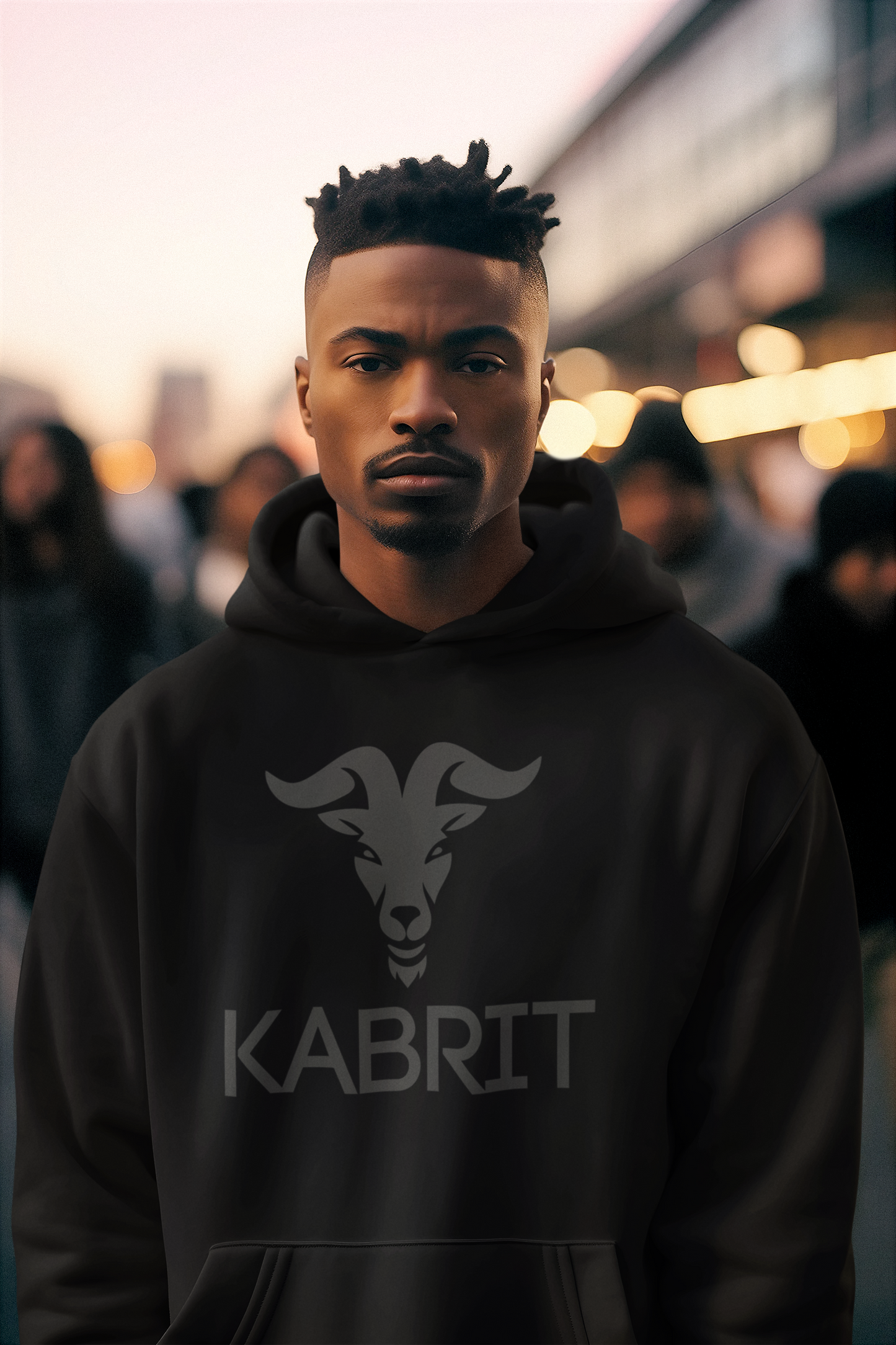 KABRIT #BLACKOUT Origin Hoodie