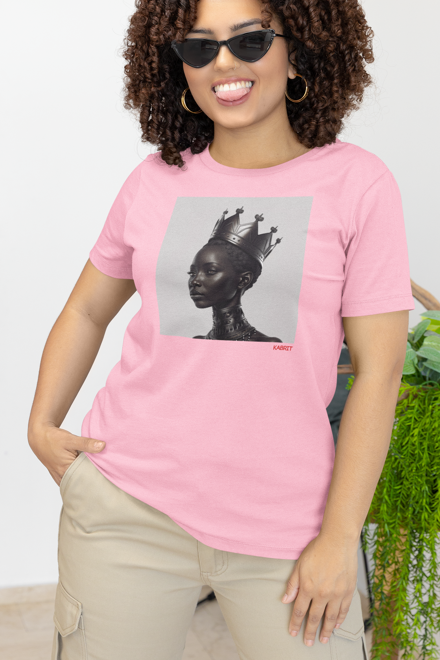 KABRIT "Black Queen" Tee Unisex