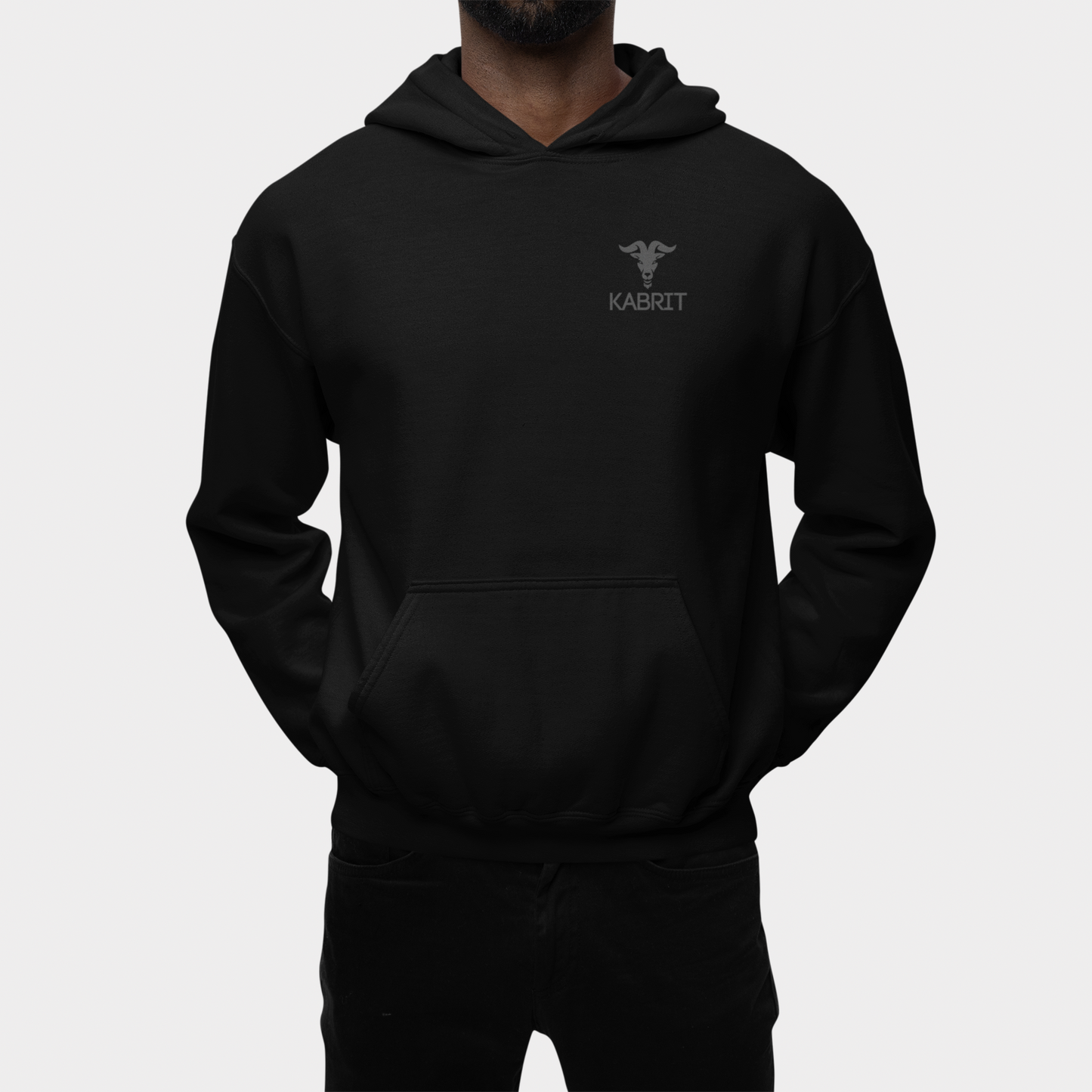 KABRIT #BLACKOUT Origin Minimalist Hoodie