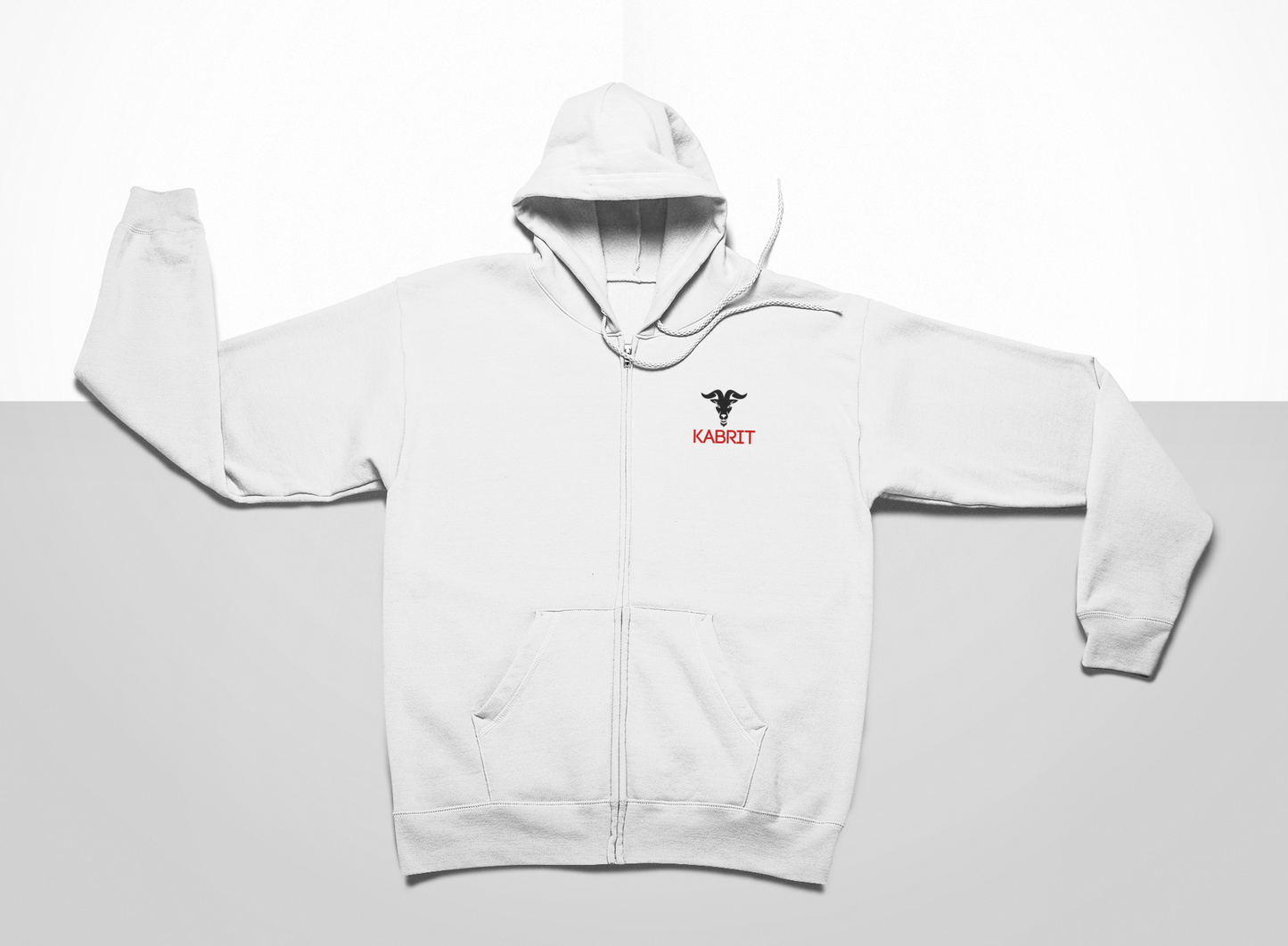 KABRIT Origin Minimalist Zip Hoodie