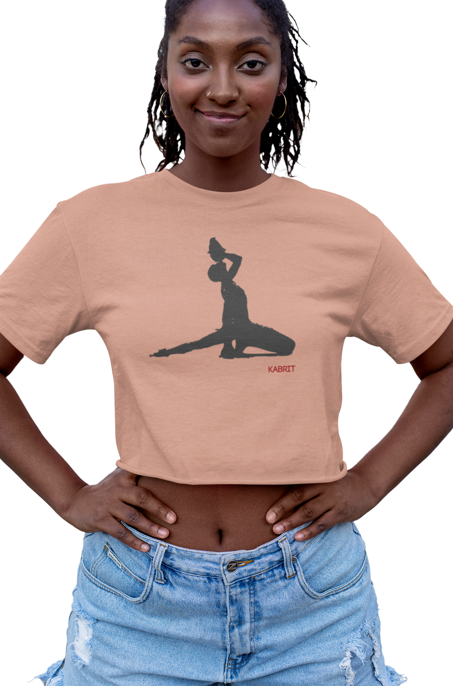 KABRIT "Nèg Mawon" Women's Crop Top